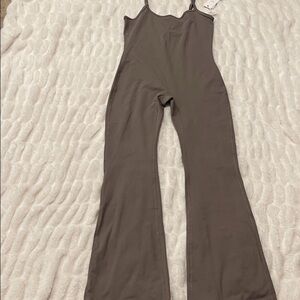 Love Tree Charcoal Jumpsuit